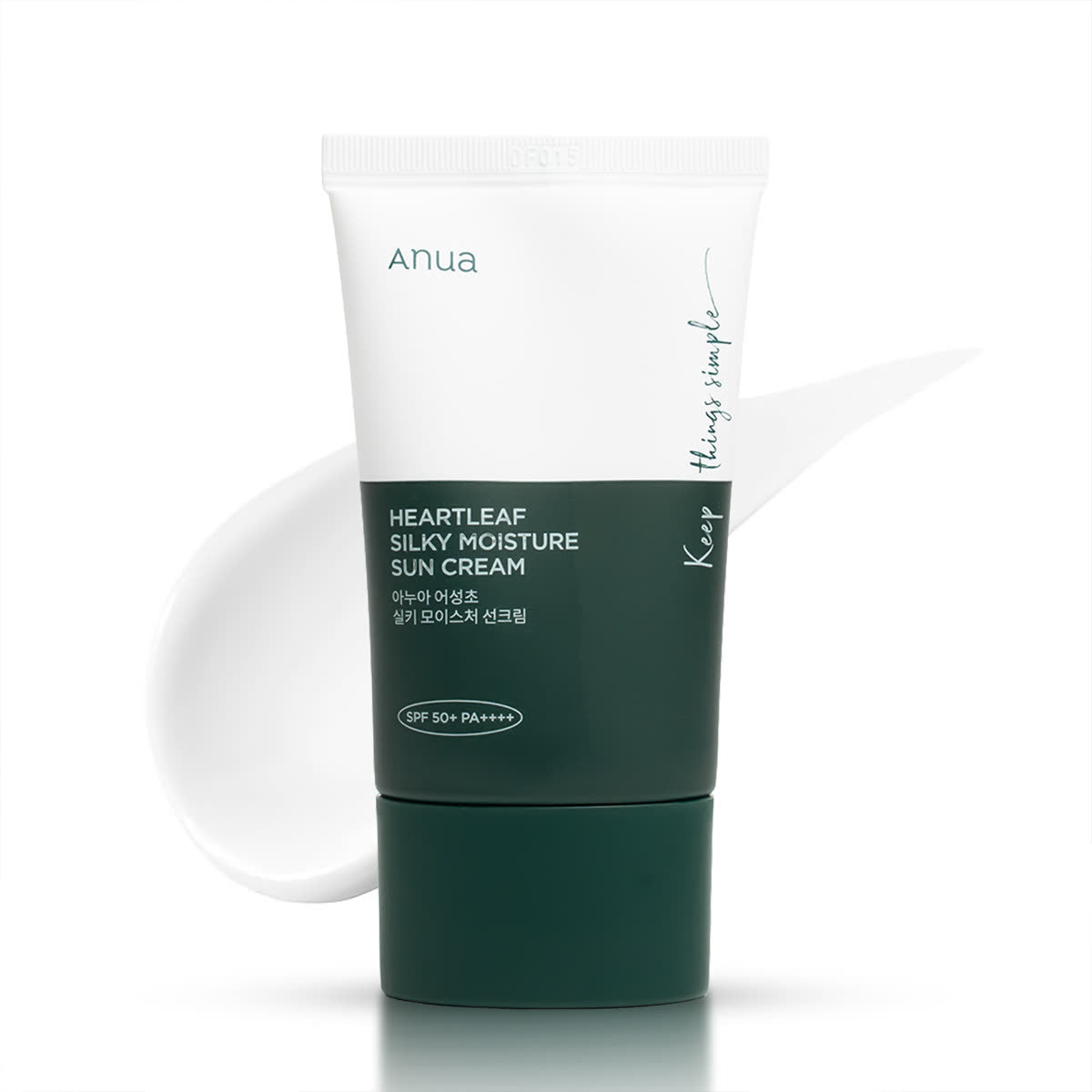 Anua Heartleaf Silky Moisture Sun Cream SPF50+ PA++++