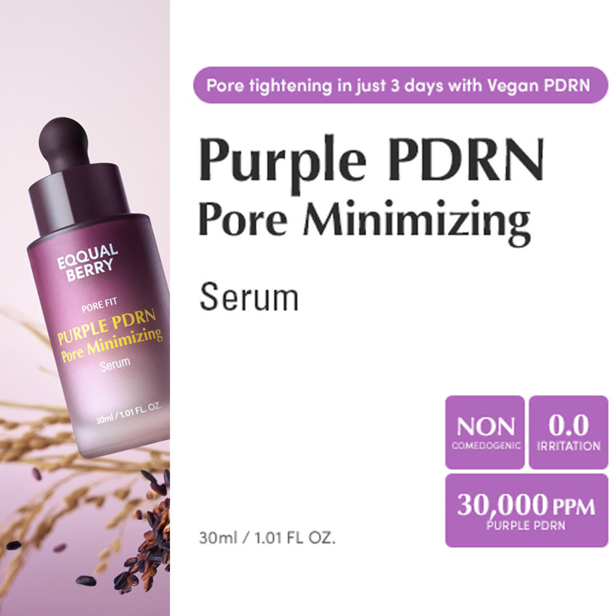 Purple PDRN Pore Minimizing Serum 30ml