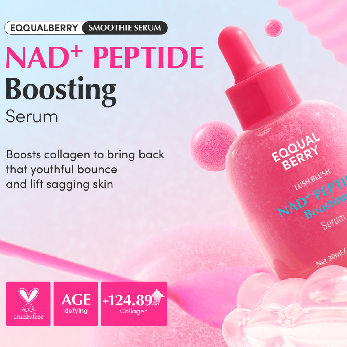 NAD+ Peptide Boosting Serum 30ml
